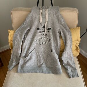Adidas Old School Hoodie Gray Size XS Women’s
